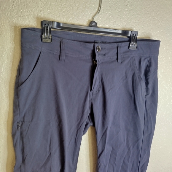 Prana Halle Hiking Outdoor Roll Up Pant Sz 10 - Picture 2 of 9